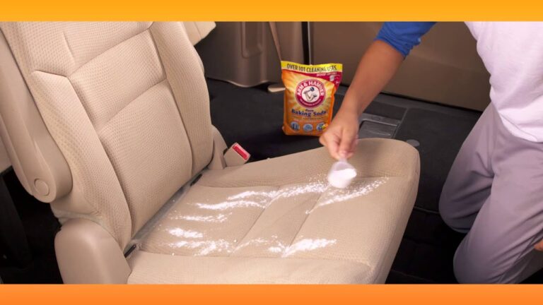 How to Get Rid of Alcohol Smell From a Car Seat
