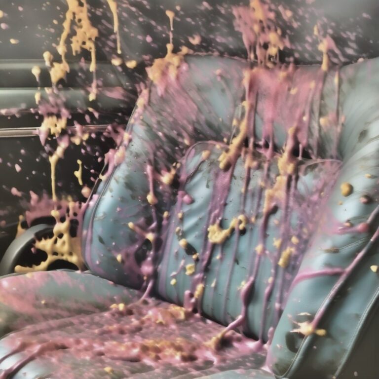 How to Get Rid of Puke Smell in Car Seat