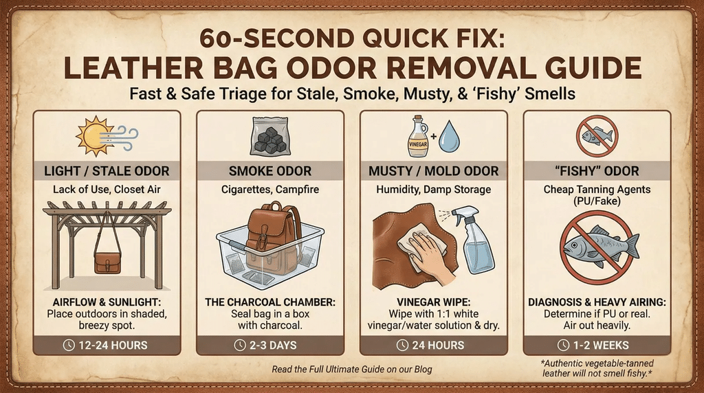 How to Remove Smoke Smell From Leather